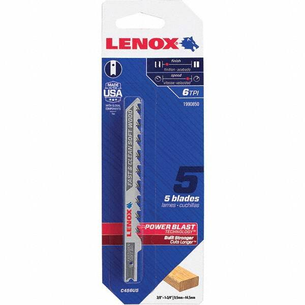 Lenox - Jig Saw Blades Blade Material: Bi-Metal Blade Length (Inch): 4 - All Tool & Supply