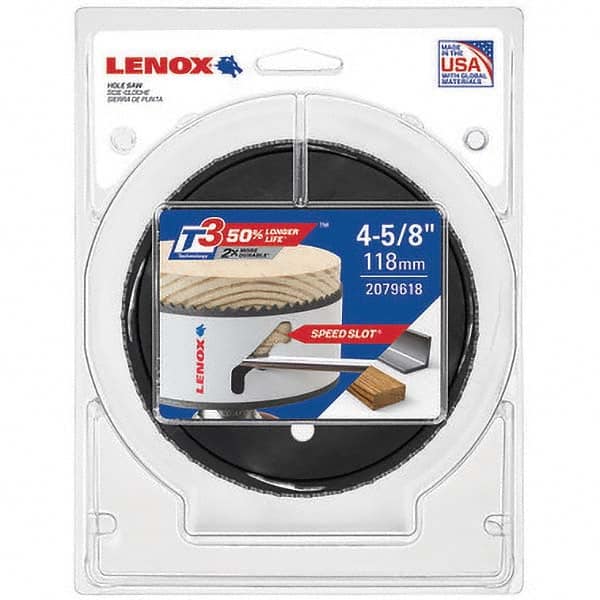 Lenox - Hole Saws Saw Diameter (mm): 1.50 Saw Diameter (Inch): 4-3/4 - All Tool & Supply