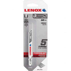 Lenox - Jig Saw Blades Blade Material: Bi-Metal Blade Length (Inch): 3-5/8 - All Tool & Supply