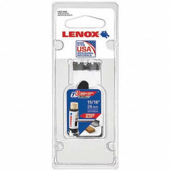 Lenox - Hole Saws Saw Diameter (mm): 1.50 Saw Diameter (Inch): 1-1/16 - All Tool & Supply