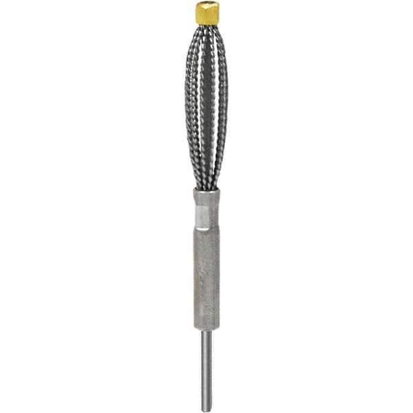 Made in USA - Power Deburring Tools   Type: Cross Hole Deburring Tool    Tool Compatibility: Rotary Power Tool - All Tool & Supply