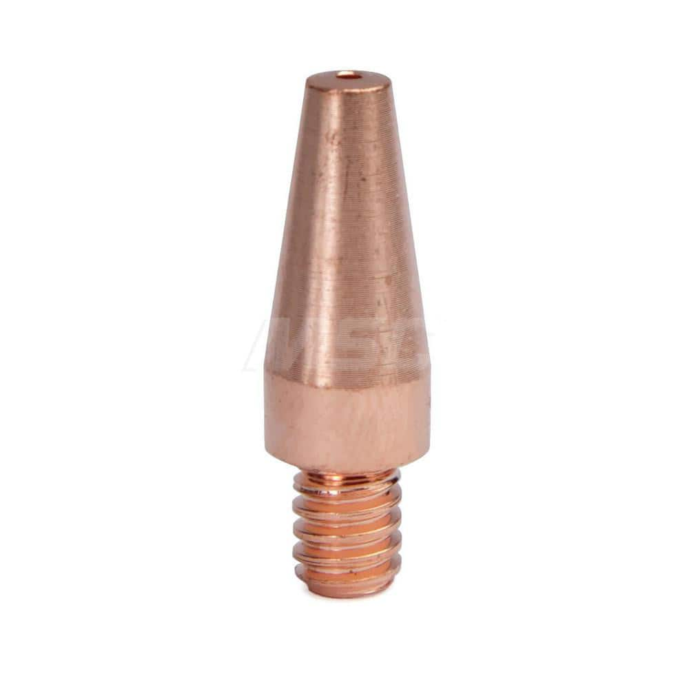 MIG Welder Contact Tip: 0.052″ Min x 0.052″ Max Wire Dia, Threaded & Tapered Base Use with Magnum PRO