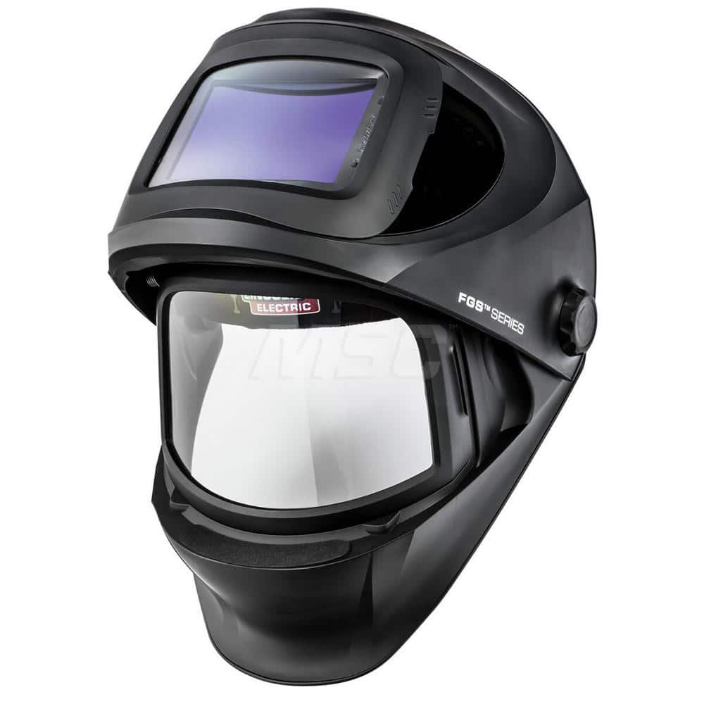 Welding Helmet: Black, Nylon, Shade 5 to 13, Ratchet Adjustment