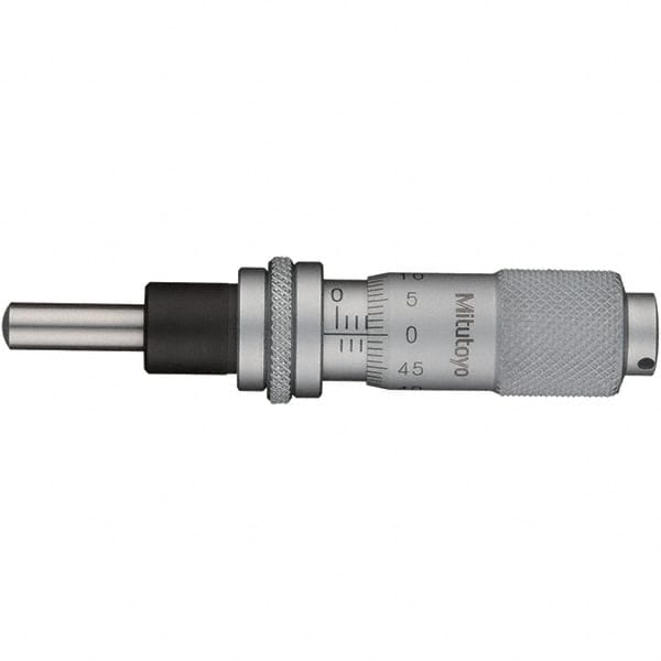 Mitutoyo - Mechanical Micrometer Heads Minimum Measurement (mm): 0.00 Maximum Measurement (mm): 13.00 - All Tool & Supply