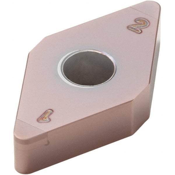 Seco - DNGA442S Grade CH2540 PCBN Turning Insert - TiSiN Finish, 55° Diamond, 1/2" Inscr Circle, 1/4" Thick - All Tool & Supply