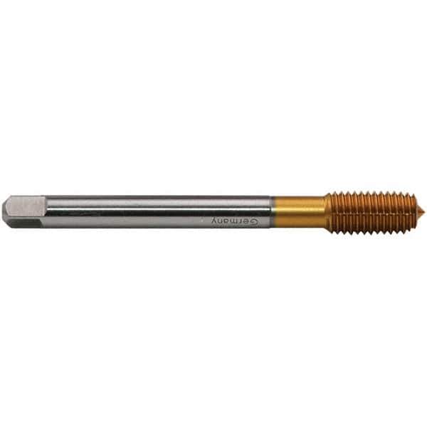 Emuge - 1/2-13 LK-UNC BT Bottoming Thread Forming Tap - High Speed Steel, TiN Finish, 4.331" OAL, Right Hand Thread, Series CU93F300 - All Tool & Supply