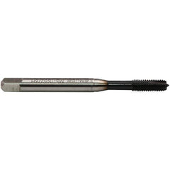 Emuge - #6-32 UNC, 3 Flutes, Plug Chamfer, GLT-8 Finish, High Speed Steel Spiral Point STI Tap - 0.141" Shank Diam, 3B Class of Fit, Series Rekord B-AL - Exact Industrial Supply