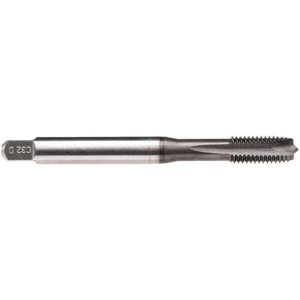 Emuge - #4-48 UNF, 3 Flutes, Plug Chamfer, GLT-1 Finish, High Speed Steel Spiral Point STI Tap - 0.141" Shank Diam, 3B Class of Fit, Series Rekord B-VA - Exact Industrial Supply