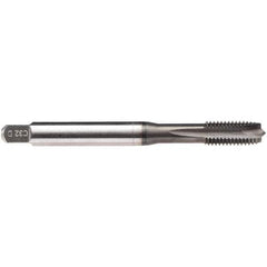 Emuge - #6-40 UNF, 3 Flutes, Plug Chamfer, GLT-1 Finish, High Speed Steel Spiral Point STI Tap - 0.141" Shank Diam, 3B Class of Fit, Series Rekord B-VA - Exact Industrial Supply