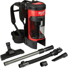 Milwaukee Tool - 1 Gal Capacity, Cordless Backpack Vacuum Cleaner - All Tool & Supply