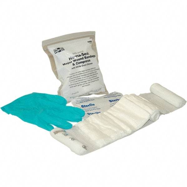 PRO-SAFE - 3-3/4" Long x 2-1/4" Wide, General Purpose Wound Care - Gauze Bandage - All Tool & Supply