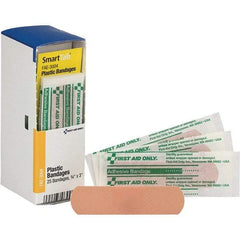 PRO-SAFE - 1-1/2" Long x 1-7/8" Wide, General Purpose Wound Care - White, Plastic Bandage - All Tool & Supply