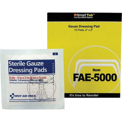 PRO-SAFE - 4" Long x 1/8" Wide, General Purpose Wound Care - White, Gauze Bandage - All Tool & Supply