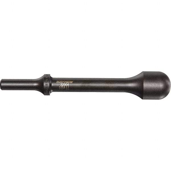 Mayhew - 1" Head Width, 6" OAL, Pneumatic Hammer - Round Drive, Round Shank, Steel - All Tool & Supply