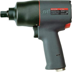 Ingersoll-Rand - 1/2" Drive, 9,500 RPM, 600 Ft/Lb Torque Impact Wrench - Pistol Grip Handle, 1,250 IPM, 23 CFM, 90 psi, 1/4" NPTF Inlet - All Tool & Supply