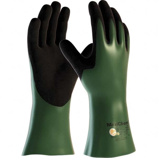 ATG - Chemical Resistant Gloves Material: Nitrile Size: Small - All Tool & Supply