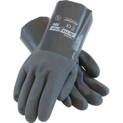 PIP - Chemical Resistant Gloves Material: Nitrile Size: Medium - All Tool & Supply