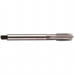 Emuge - M18x1.50 Metric Fine 6H 4 Flute Bright Finish HSS-E Spiral Point Tap - All Tool & Supply