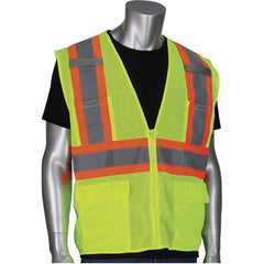 PIP - Size 2XL Yellow Mesh General Purpose High Visibility Vest - All Tool & Supply