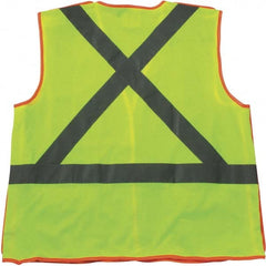 PIP - Size 2XL Yellow Mesh Breakaway High Visibility Vest - Exact Industrial Supply