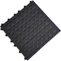 Ergo Advantage - 18" Long x 18" Wide x 1" Thick, Anti-Fatigue Modular Matting Anti-Fatigue Flooring - All Tool & Supply