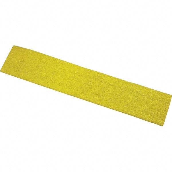 Ergo Advantage - 22" Long x 4" Wide x 1" Thick, Anti-Fatigue Modular Matting Anti-Fatigue Flooring - Female, 1 Interlocking Side, Yellow, For Dry & Wet Areas - All Tool & Supply