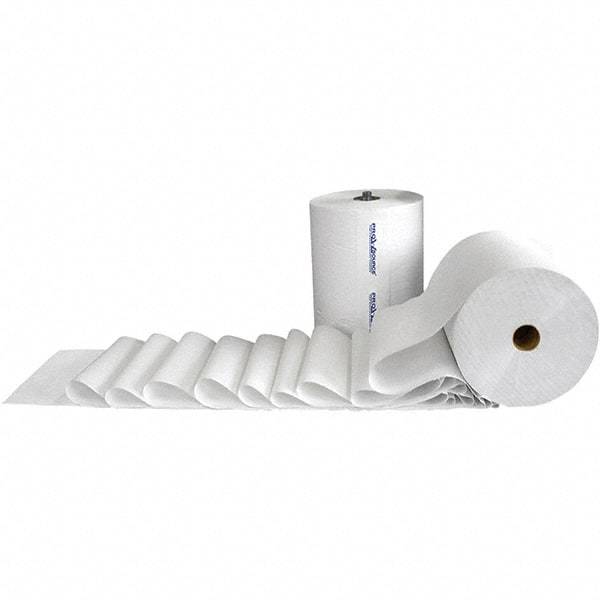 PRO-SOURCE - Hard Roll of 1 Ply White Paper Towels - 7-7/8" Wide, 800' Roll Length - All Tool & Supply