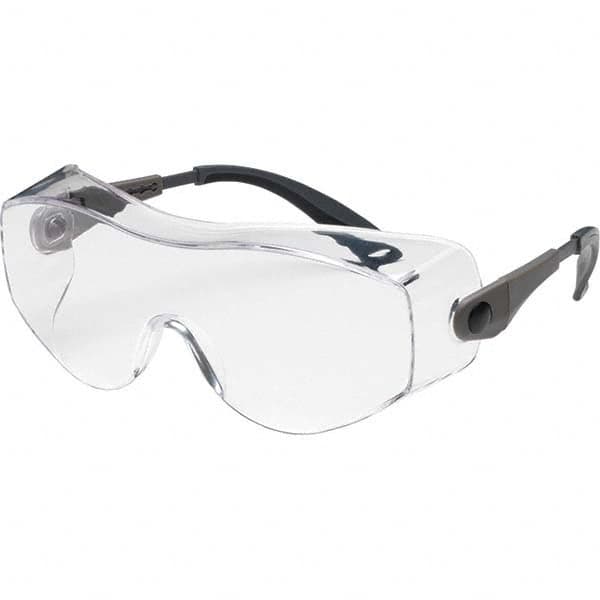 Bouton - Clear Lenses, Frameless Safety Glasses - Exact Industrial Supply