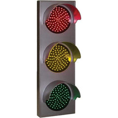 TAPCO - LED Road Safety Signal Light - Red, Yellow & Green Aluminum - All Tool & Supply