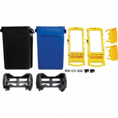 Rubbermaid - Janitor Carts & Caddies Type: Rim Caddy Kit Material: Resin - All Tool & Supply