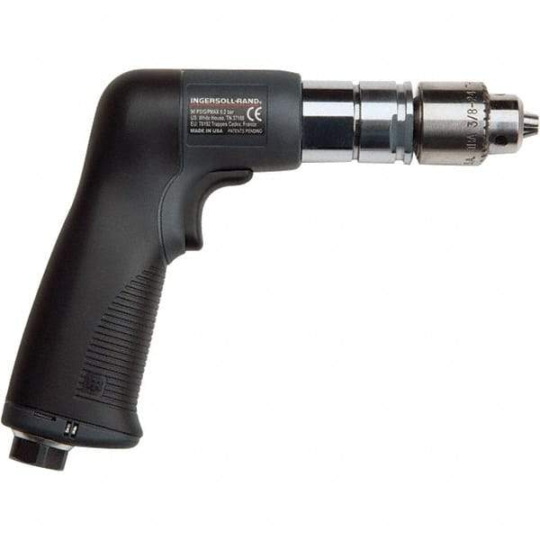 Ingersoll-Rand - 1/4" Bit Holder, 1,500 RPM, Pistol Grip Handle Air Screwdriver - 2-1/2 to 20 In/Lb Torque, 0 CFM - All Tool & Supply