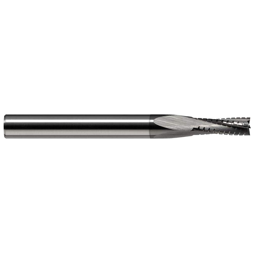 Harvey Tool - Square End Mills; Mill Diameter (Inch): 1/8 ; Mill Diameter (Decimal Inch): 0.1250 ; Length of Cut (Inch): 3/8 ; Length of Cut (Decimal Inch): 0.3750 ; Material: Solid Carbide ; Finish/Coating: CVD - Exact Industrial Supply