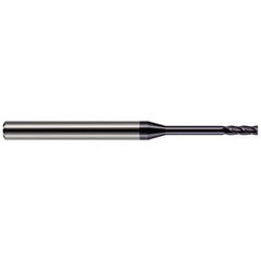 Harvey Tool - Square End Mills; Mill Diameter (Inch): 3/32 ; Mill Diameter (Decimal Inch): 0.0930 ; Length of Cut (Decimal Inch): 0.2790 ; Material: Solid Carbide ; Finish/Coating: AlTiN ; Shank Diameter (Inch): 1/8 - Exact Industrial Supply