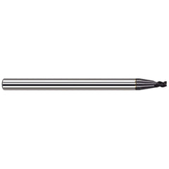 Harvey Tool - Square End Mills; Mill Diameter (Inch): 7/64 ; Mill Diameter (Decimal Inch): 0.1090 ; Length of Cut (Decimal Inch): 0.1640 ; Material: Solid Carbide ; Finish/Coating: AlTiN ; Shank Diameter (Inch): 1/8 - Exact Industrial Supply