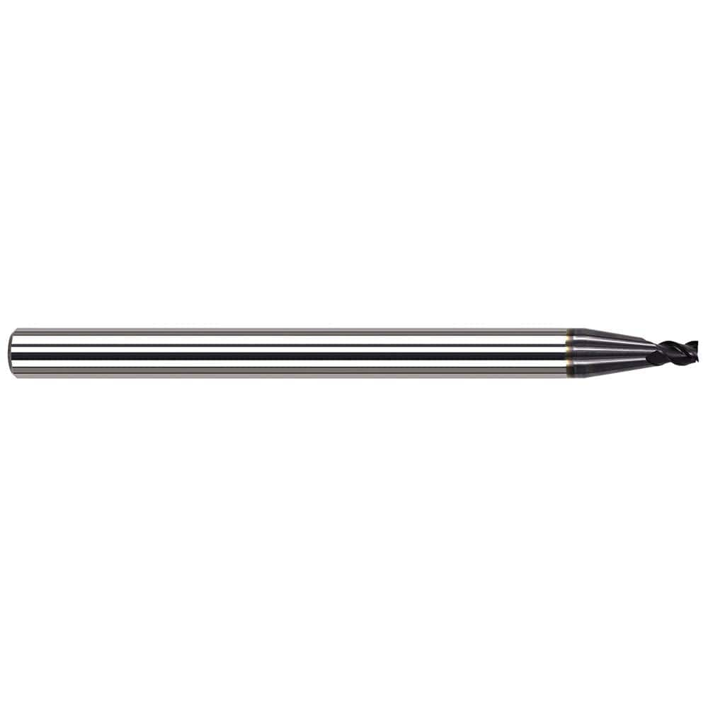 Harvey Tool - Square End Mills; Mill Diameter (Inch): 9/64 ; Mill Diameter (Decimal Inch): 0.1406 ; Length of Cut (Decimal Inch): 0.2200 ; Material: Solid Carbide ; Finish/Coating: AlTiN ; Shank Diameter (Inch): 3/16 - Exact Industrial Supply