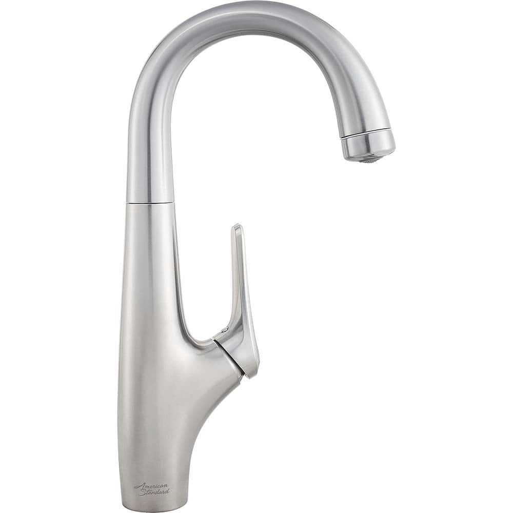 American Standard - Kitchen & Bar Faucets; Type: Pull Down ; Style: Contemporary; Modern; Transitional ; Mount: Deck ; Design: One Handle ; Handle Type: Lever ; Spout Type: High Arc - Exact Industrial Supply