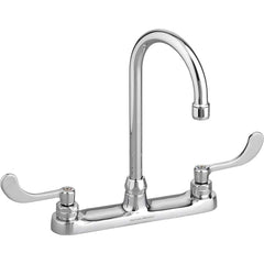 American Standard - Kitchen & Bar Faucets; Type: Gooseneck ; Style: Contemporary; Modern; Transitional ; Mount: Deck ; Design: Two Handle ; Handle Type: Lever ; Spout Type: Gooseneck - Exact Industrial Supply