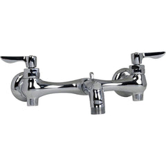 American Standard - Industrial & Laundry Faucets; Type: Utility Faucet ; Style: Transitional ; Design: Two Handle ; Handle Type: Lever ; Spout Type: Straight ; Mounting Centers: 8 (Inch) - Exact Industrial Supply