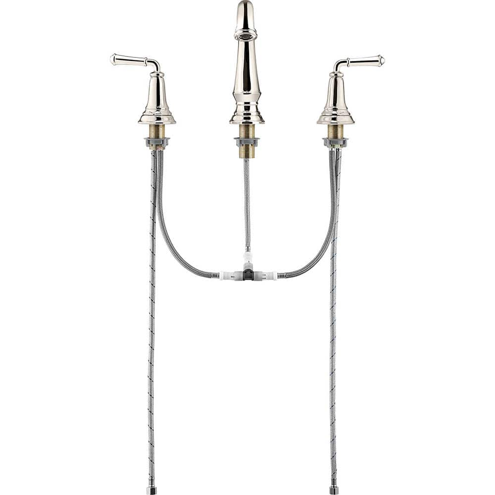 American Standard - Lavatory Faucets; Type: Widespread ; Spout Type: High Arc ; Design: Two Handle ; Handle Type: Lever ; Mounting Centers: 8 (Inch); Drain Type: Pop-Up - Exact Industrial Supply