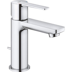 Grohe - Lavatory Faucets; Type: Deck Mount ; Spout Type: Low Arc ; Design: Lever ; Handle Type: Lever ; Mounting Centers: Single Hole (Inch); Drain Type: Pop-Up - Exact Industrial Supply