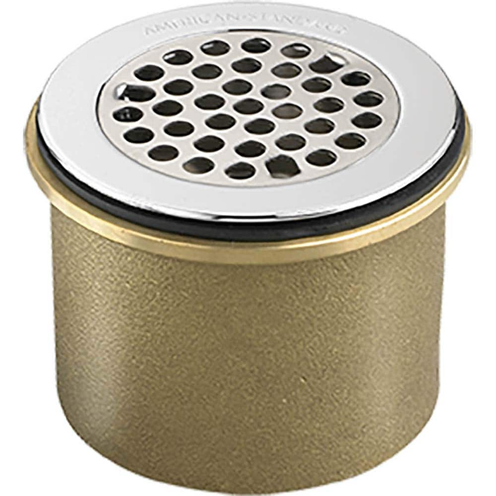 American Standard - Drain Components; Type: Grid Drain ; Material: Brass - Exact Industrial Supply