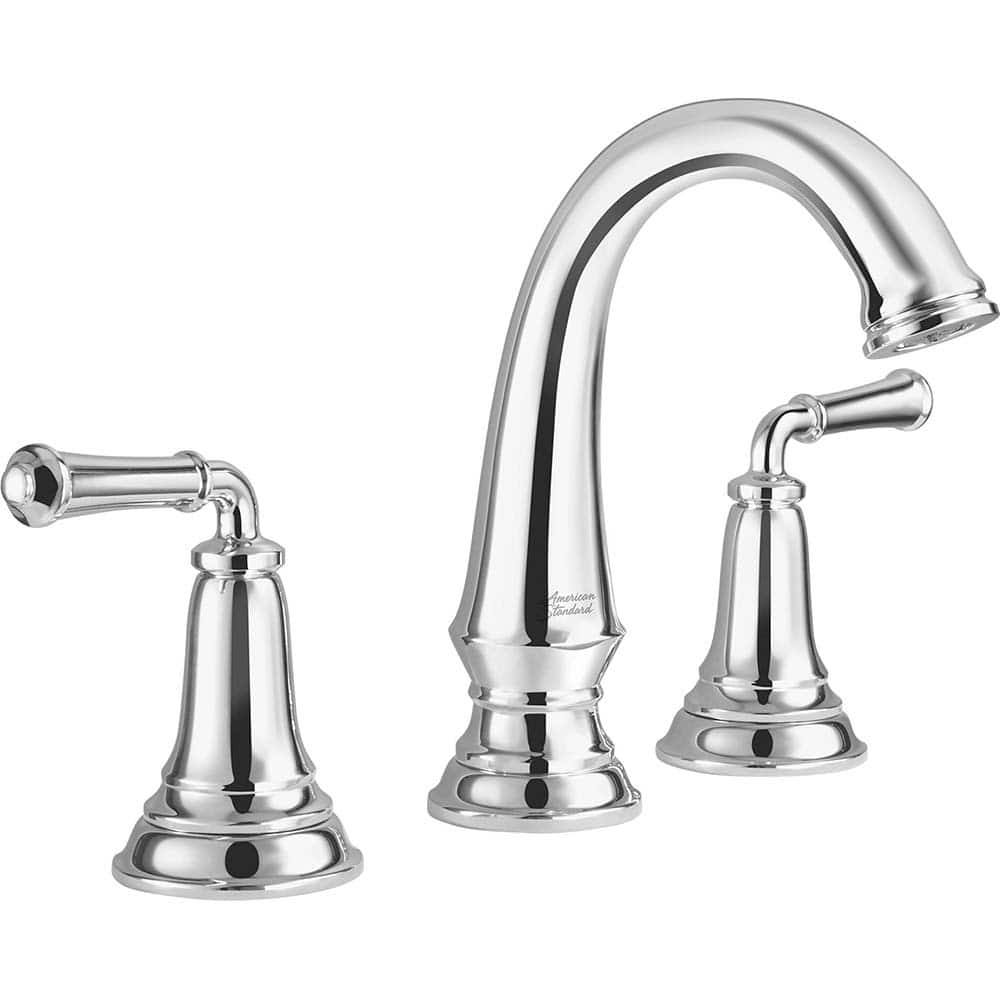 American Standard - Lavatory Faucets; Type: Widespread ; Spout Type: High Arc ; Design: Lever ; Handle Type: Lever ; Mounting Centers: 8 (Inch); Drain Type: Pop-Up - Exact Industrial Supply