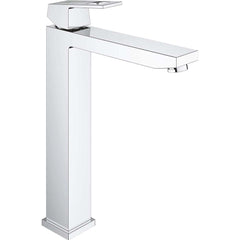 Grohe - Lavatory Faucets; Type: Deck Mount ; Spout Type: Low Arc ; Design: Lever ; Handle Type: Lever ; Mounting Centers: Single Hole (Inch); Drain Type: No Drain - Exact Industrial Supply