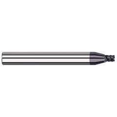 Harvey Tool - Square End Mills; Mill Diameter (Inch): 5/32 ; Mill Diameter (Decimal Inch): 0.1562 ; Length of Cut (Decimal Inch): 0.2350 ; Material: Solid Carbide ; Finish/Coating: AlTiN Nano ; Shank Diameter (Inch): 3/16 - Exact Industrial Supply