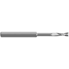 Harvey Tool - 3/32", 0.279" LOC, 1/8" Shank Diam, 2" OAL, 2 Flute Solid Carbide Square End Mill - Exact Industrial Supply