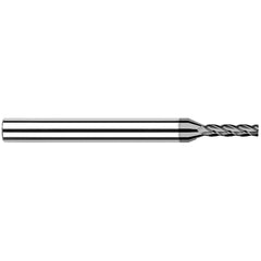 Harvey Tool - Corner Radius & Corner Chamfer End Mills; Mill Diameter (Inch): 1/8 ; Mill Diameter (Decimal Inch): 0.1250 ; End Type: Corner Radius ; Corner Radius (Inch): 1/64 ; Corner Radius (Decimal Inch): 0.0150 ; Number of Flutes: 4 - Exact Industrial Supply