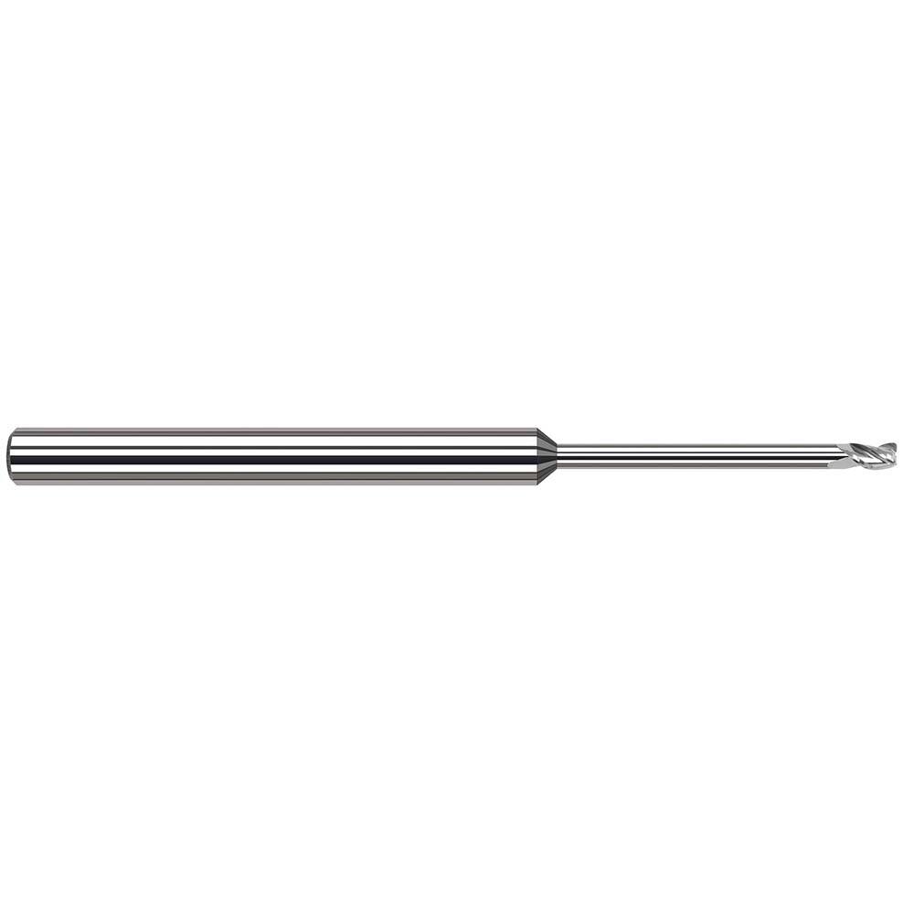 Harvey Tool - Corner Radius & Corner Chamfer End Mills; Mill Diameter (Inch): 5/64 ; Mill Diameter (Decimal Inch): 0.0780 ; End Type: Corner Radius ; Corner Radius (Decimal Inch): 0.0050 ; Number of Flutes: 3 ; Material: Solid Carbide