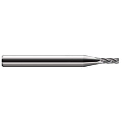 Harvey Tool - Corner Radius & Corner Chamfer End Mills; Mill Diameter (Inch): 1/8 ; Mill Diameter (Decimal Inch): 0.1250 ; End Type: Corner Chamfer ; Chamfer Width (Decimal Inch): 0.0200 ; Number of Flutes: 4 ; Material: Solid Carbide - Exact Industrial Supply