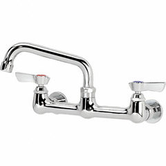 Krowne - Wall Mount, Service Sink Faucet without Spray - Two Handle, Blade Handle, Standard Spout, No Drain - All Tool & Supply