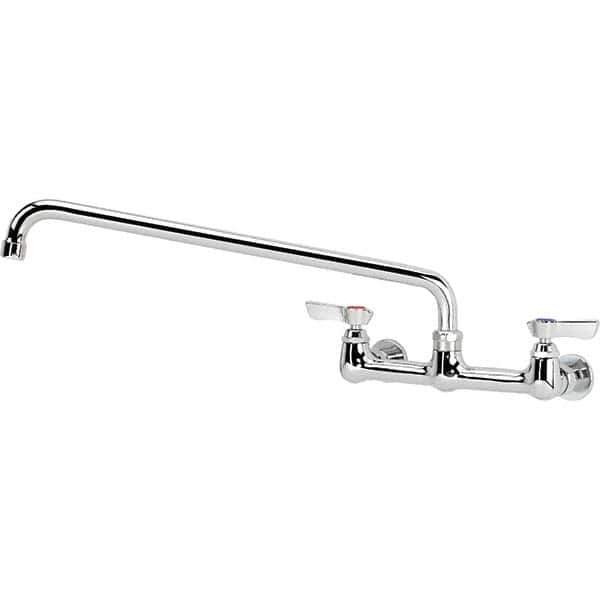 Krowne - Wall Mount, Service Sink Faucet without Spray - Two Handle, Blade Handle, Standard Spout, No Drain - All Tool & Supply